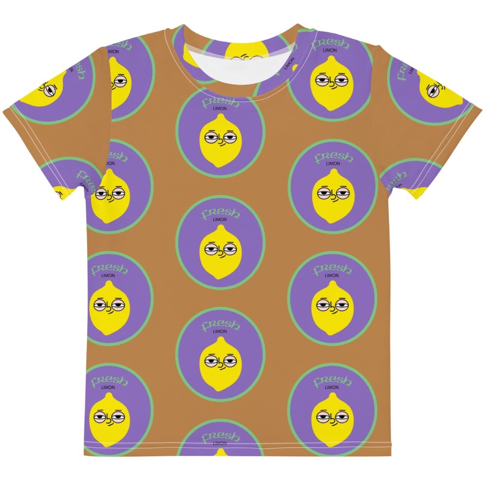 Fruit Salad Kids Tee - Lemon